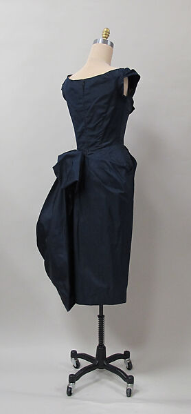 Cocktail dress, Charles James (American, born Great Britain, 1906–1978), silk, American