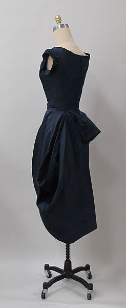 Cocktail dress, Charles James (American, born Great Britain, 1906–1978), silk, American