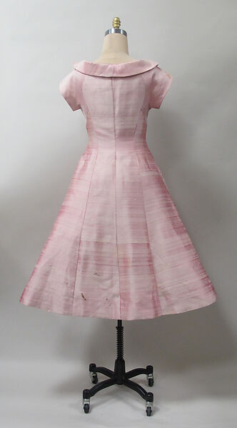 Cocktail dress, Charles James (American, born Great Britain, 1906–1978), silk, American