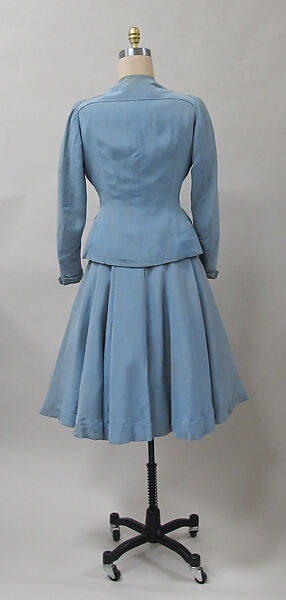 Ensemble, Charles James (American, born Great Britain, 1906–1978), synthetic, alpaca wool, American