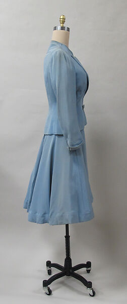 Ensemble, Charles James (American, born Great Britain, 1906–1978), synthetic, alpaca wool, American