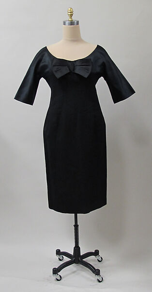 Cocktail dress, Charles James  American, wool, American