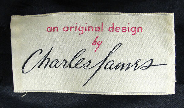 Cocktail dress, Charles James (American, born Great Britain, 1906–1978), wool, American