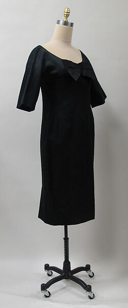 Cocktail dress, Charles James (American, born Great Britain, 1906–1978), wool, American