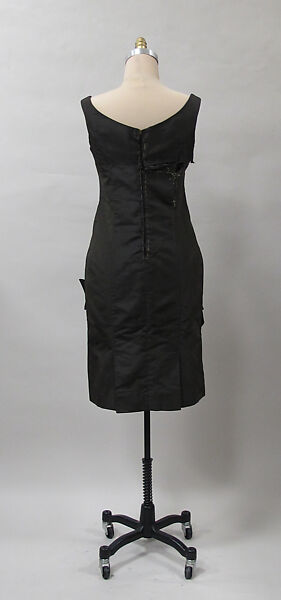 Cocktail dress, Charles James (American, born Great Britain, 1906–1978), silk, American