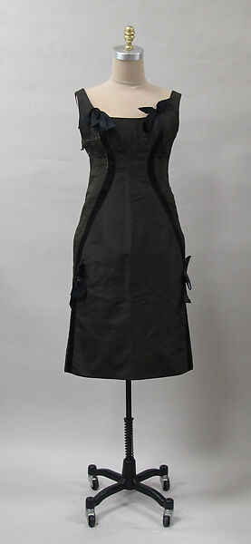 Cocktail dress, Charles James (American, born Great Britain, 1906–1978), silk, American 