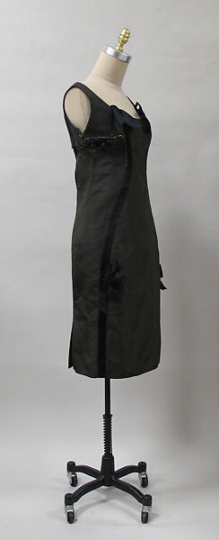 Cocktail dress, Charles James (American, born Great Britain, 1906–1978), silk, American