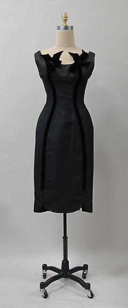 Cocktail dress, Charles James (American, born Great Britain, 1906–1978), silk or synthetic, American