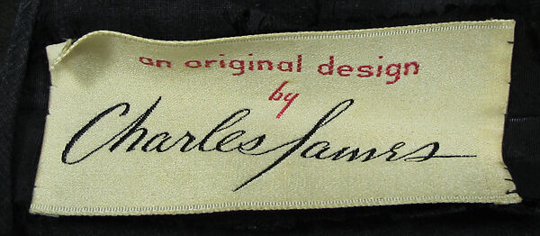 Cocktail dress, Charles James (American, born Great Britain, 1906–1978), silk or synthetic, American