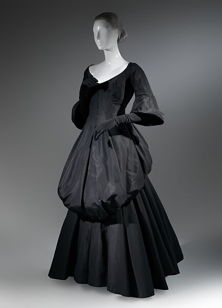 Dress, Charles James (American, born Great Britain, 1906–1978), silk, American 