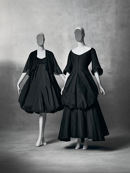 Dress, Charles James (American, born Great Britain, 1906–1978), silk, American