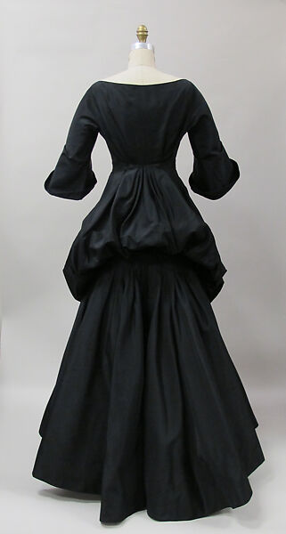 Dress, Charles James (American, born Great Britain, 1906–1978), silk, American
