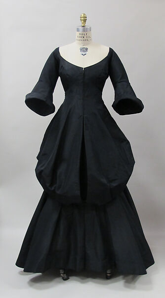 Dress, Charles James (American, born Great Britain, 1906–1978), silk, American