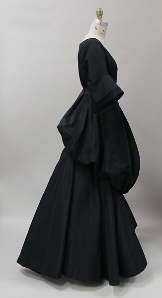 Dress, Charles James (American, born Great Britain, 1906–1978), silk, American
