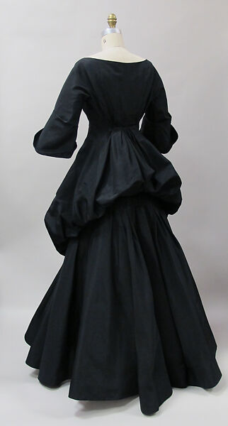 Dress, Charles James (American, born Great Britain, 1906–1978), silk, American