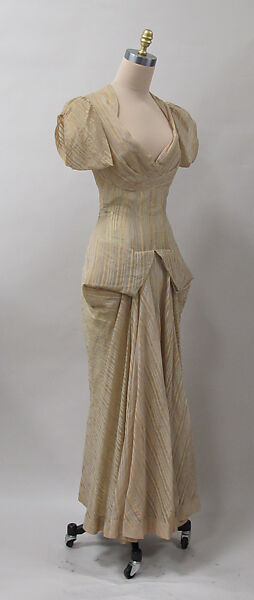 Evening dress, Charles James (American, born Great Britain, 1906–1978), silk, American