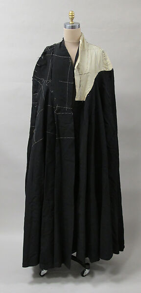 Evening cape, Charles James (American, born Great Britain, 1906–1978), silk, American