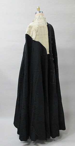 Evening cape, Charles James (American, born Great Britain, 1906–1978), silk, American