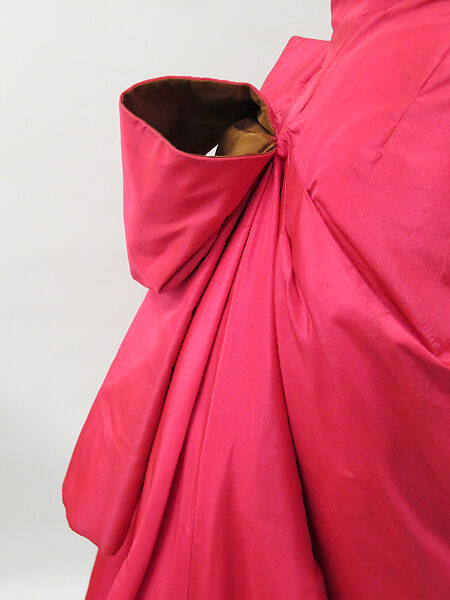 Cocktail dress, Charles James (American, born Great Britain, 1906–1978), silk, American