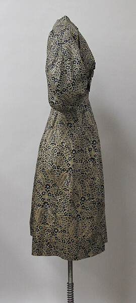 Dress, Charles James (American, born Great Britain, 1906–1978), silk, American