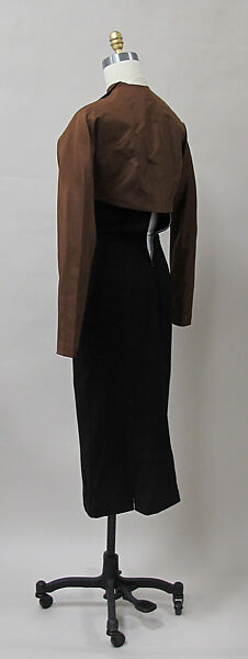 Ensemble, Charles James (American, born Great Britain, 1906–1978), wool, silk, American