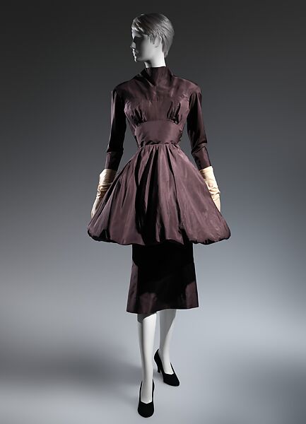 Ensemble, Charles James (American, born Great Britain, 1906–1978), silk, American 