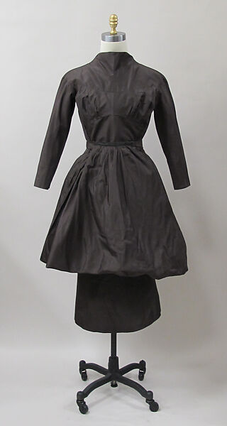 Ensemble, Charles James (American, born Great Britain, 1906–1978), silk, American