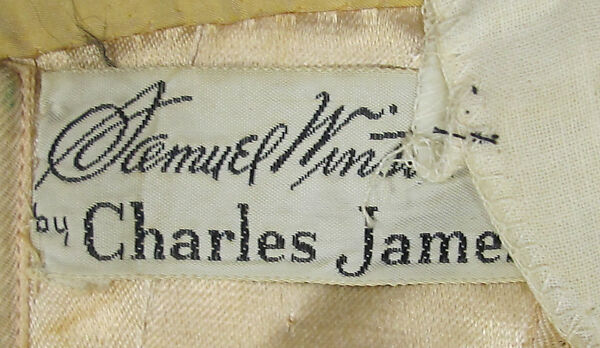 Evening dress, Charles James (American, born Great Britain, 1906–1978), silk, American