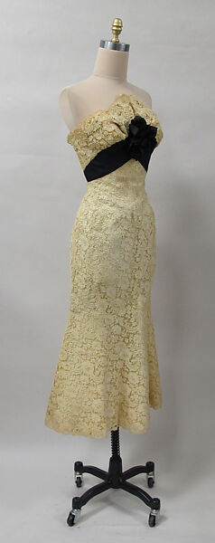 Evening dress, Charles James (American, born Great Britain, 1906–1978), silk, American