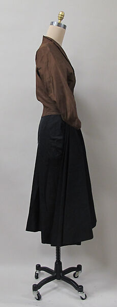 Cocktail dress, Charles James (American, born Great Britain, 1906–1978), silk, American