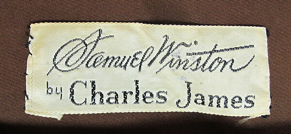 Cocktail dress, Charles James (American, born Great Britain, 1906–1978), silk, American