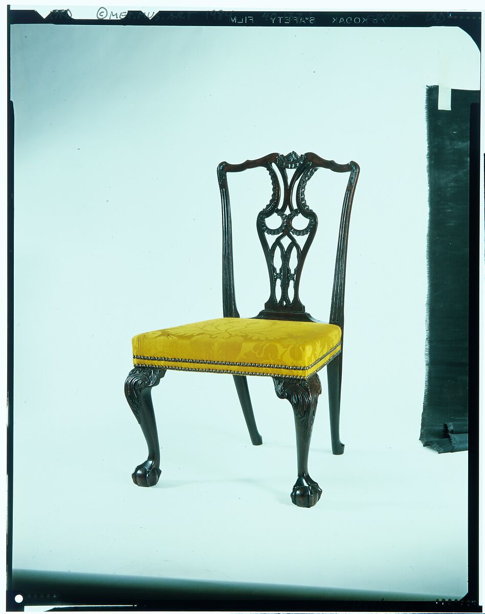 Side Chair, Mahogany, American