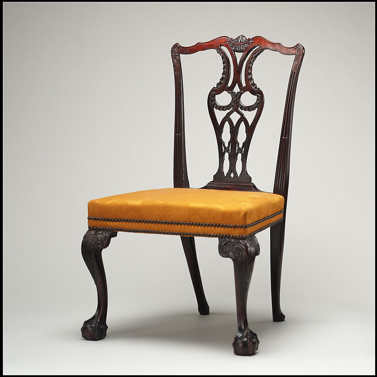 Side Chair, Mahogany, American 