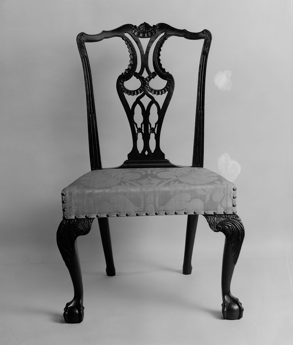 Side Chair, Mahogany, American