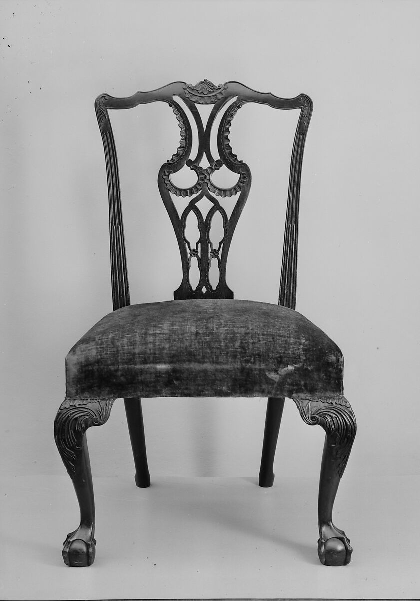 Side Chair, Mahogany, American