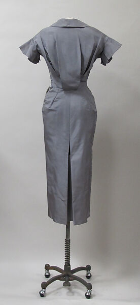 Dress, Charles James (American, born Great Britain, 1906–1978), silk, American