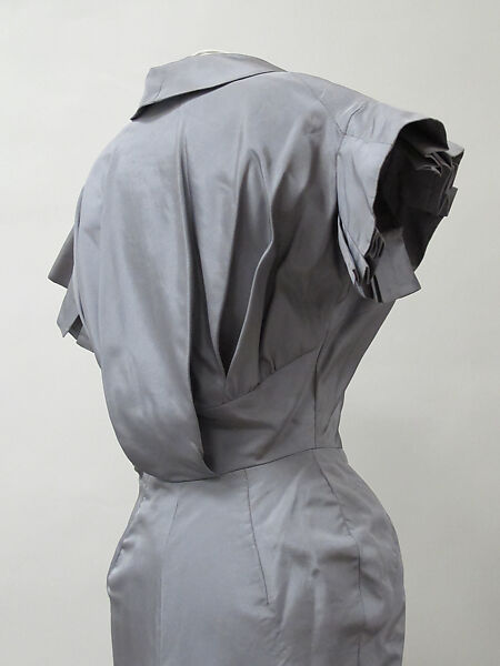 Dress, Charles James (American, born Great Britain, 1906–1978), silk, American