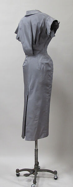 Dress, Charles James (American, born Great Britain, 1906–1978), silk, American