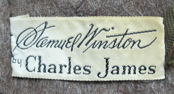 Dress, Charles James (American, born Great Britain, 1906–1978), mohair, American