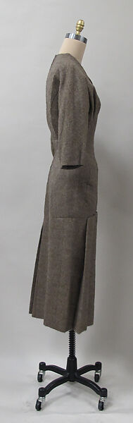 Dress, Charles James (American, born Great Britain, 1906–1978), mohair, American