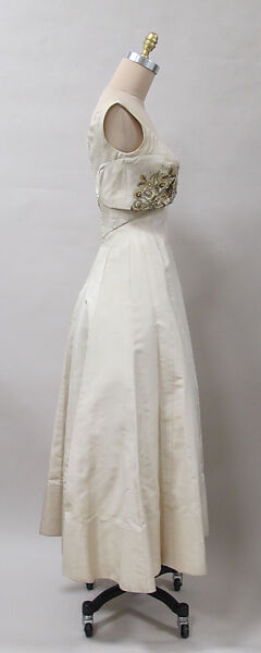 Evening dress, Charles James (American, born Great Britain, 1906–1978), silk, American