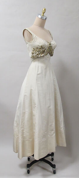 Evening dress, Charles James (American, born Great Britain, 1906–1978), silk, American