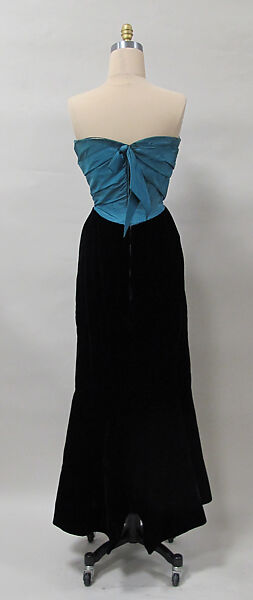Evening dress, Charles James (American, born Great Britain, 1906–1978), silk, American