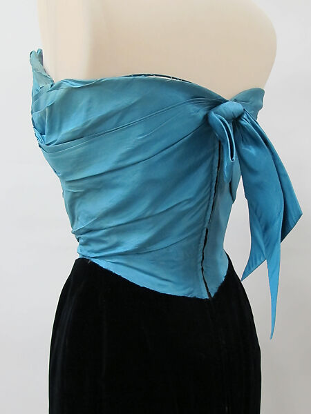 Evening dress, Charles James (American, born Great Britain, 1906–1978), silk, American