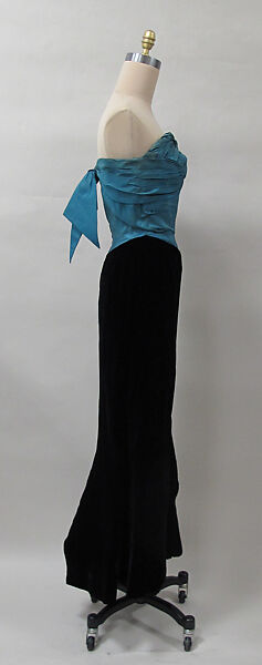 Evening dress, Charles James (American, born Great Britain, 1906–1978), silk, American