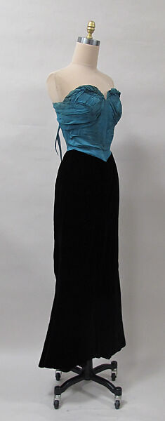 Evening dress, Charles James (American, born Great Britain, 1906–1978), silk, American