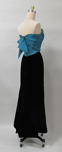 Evening dress, Charles James (American, born Great Britain, 1906–1978), silk, American