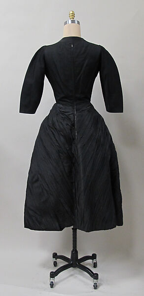 Cocktail dress, Charles James (American, born Great Britain, 1906–1978), silk, American