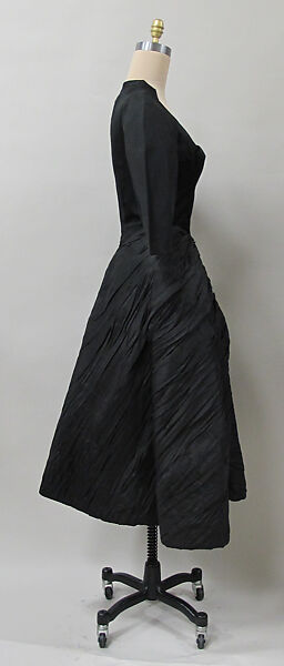 Cocktail dress, Charles James (American, born Great Britain, 1906–1978), silk, American