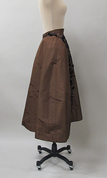 Cocktail skirt, Charles James (American, born Great Britain, 1906–1978), silk, American